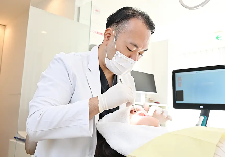 問診・口腔内診査