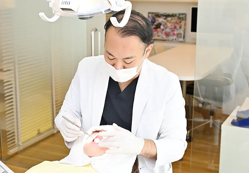 定期的な矯正装置の調整