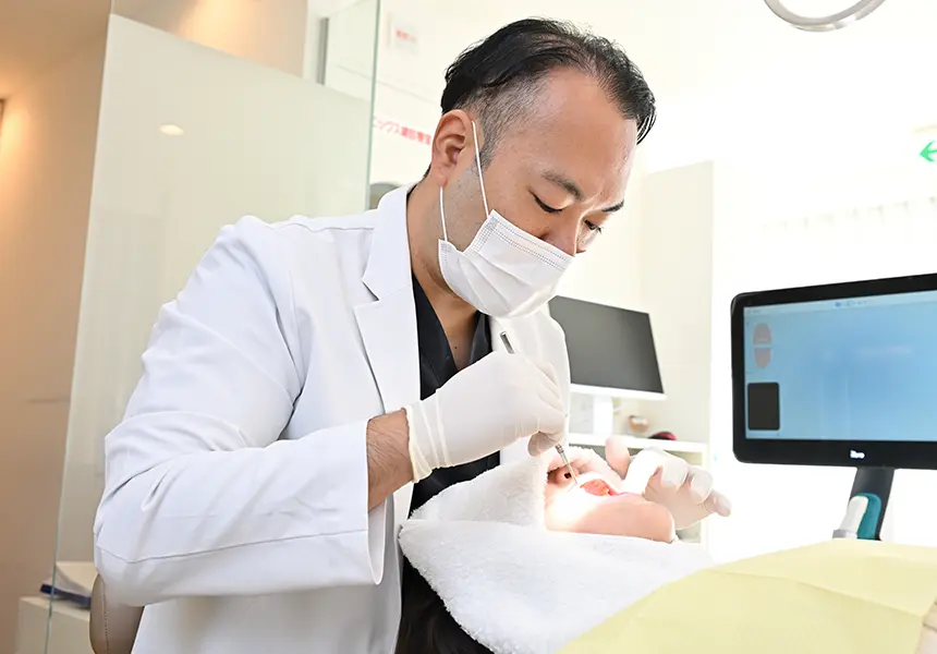 矯正治療をスタート