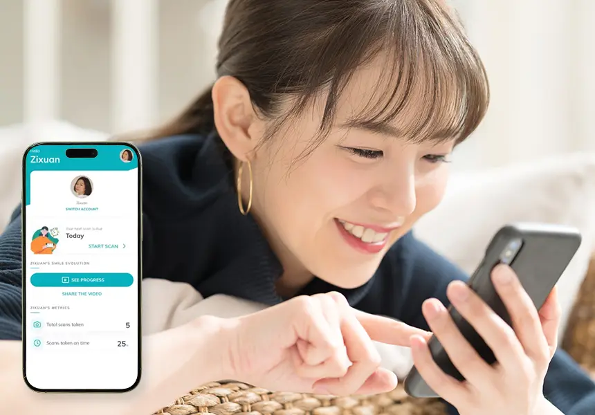 スキャン撮影日になるとアプリに通知が届く