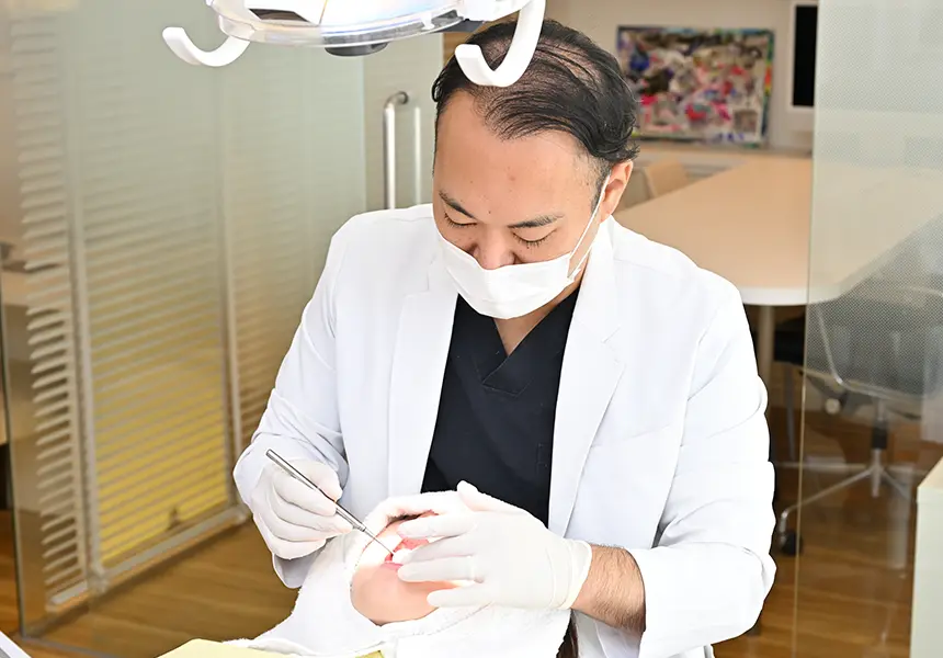 治療終了・噛み合わせチェック