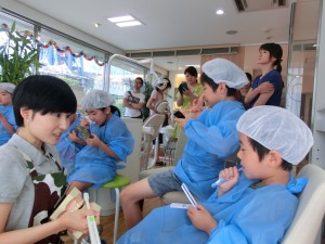 8月2日 こども歯医者さん体験&歯磨き教室 開催