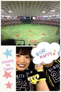 患者様と野球観戦☆