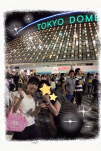 患者様と野球観戦☆