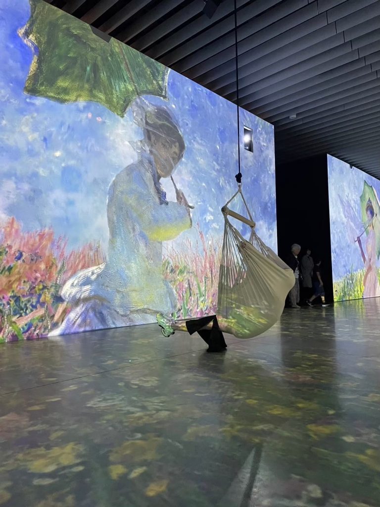 モネのデジタルアート展